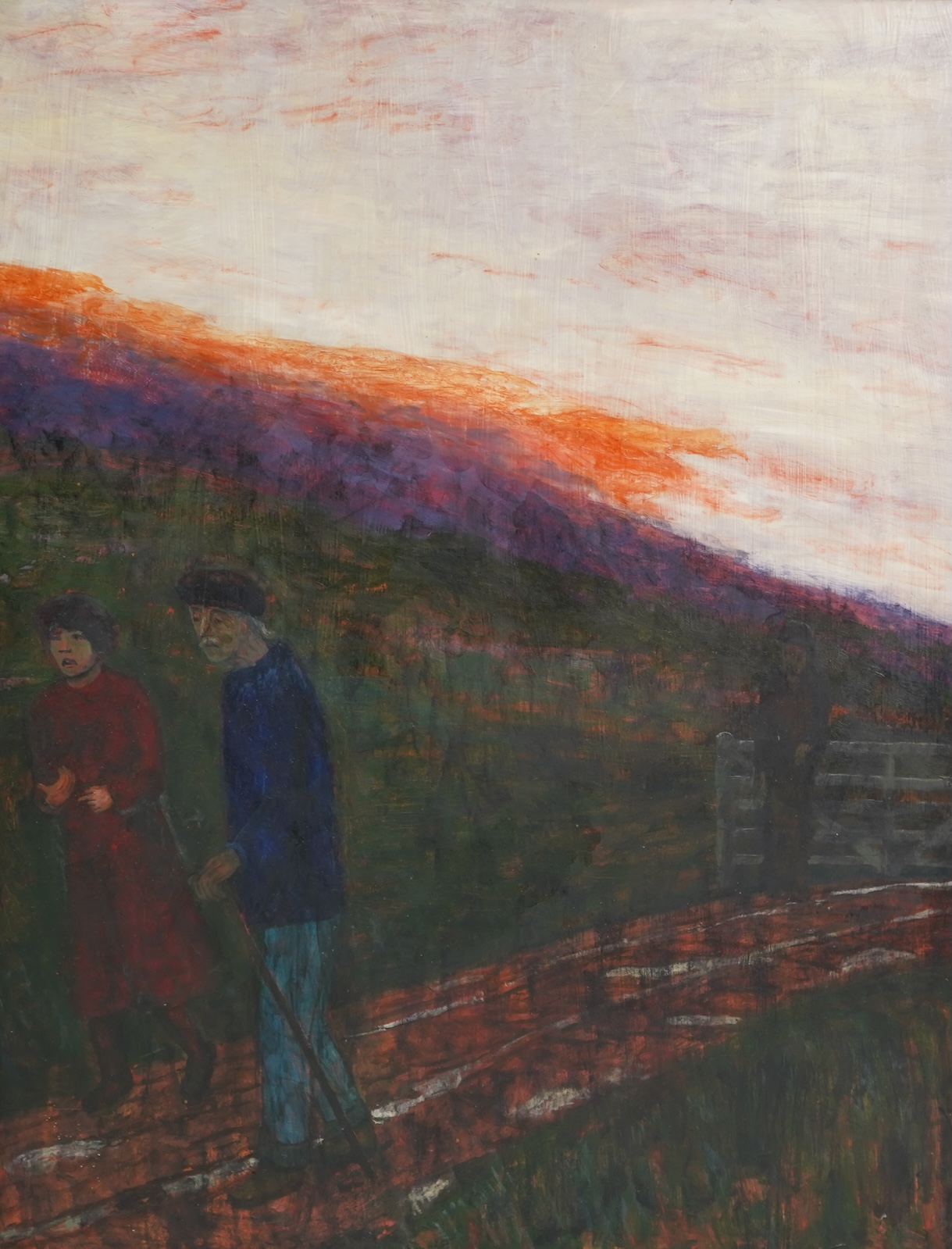 Carel Weight CH, CBE, RA, 1908-1997, 'Nighfall'